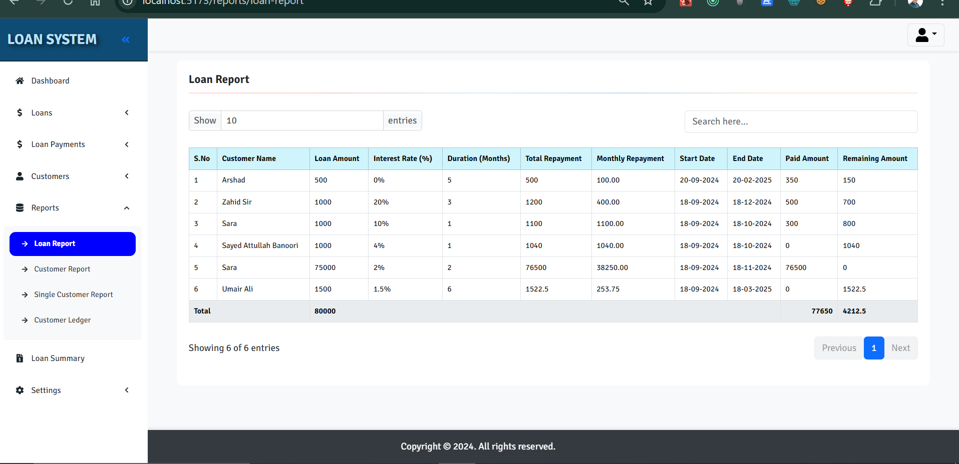 Loan Management System